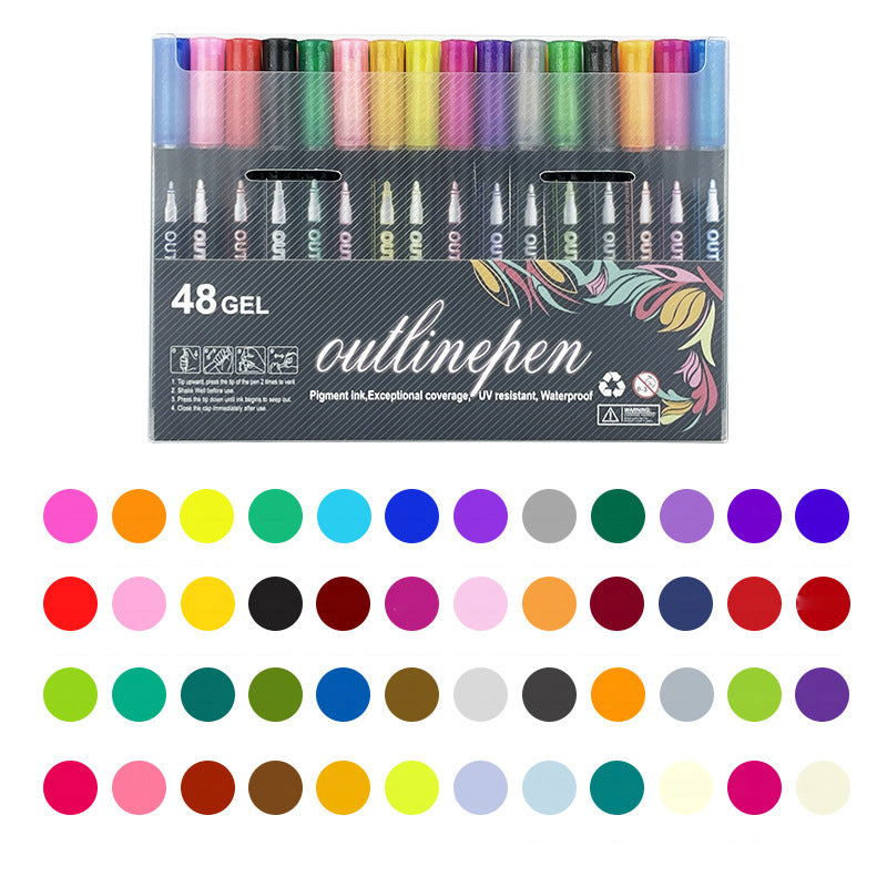✨49 % RABATT🎨🖌️Färgläggning Lightstick Graffiti Överstrykningspennor
