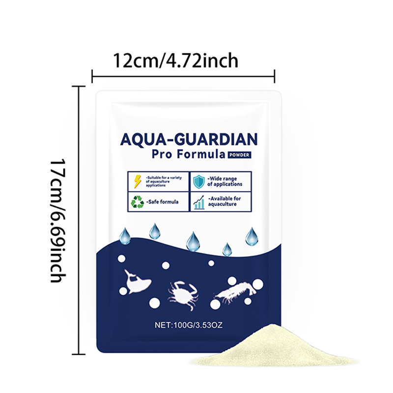 đ§ Aqua-Guardian Pro Formula Vattenklargörare â Gör grumligt vatten klart pĂ„ nĂ„gra minuter, skadar inte fiskar â för bĂ„de söt- och saltvatten đ