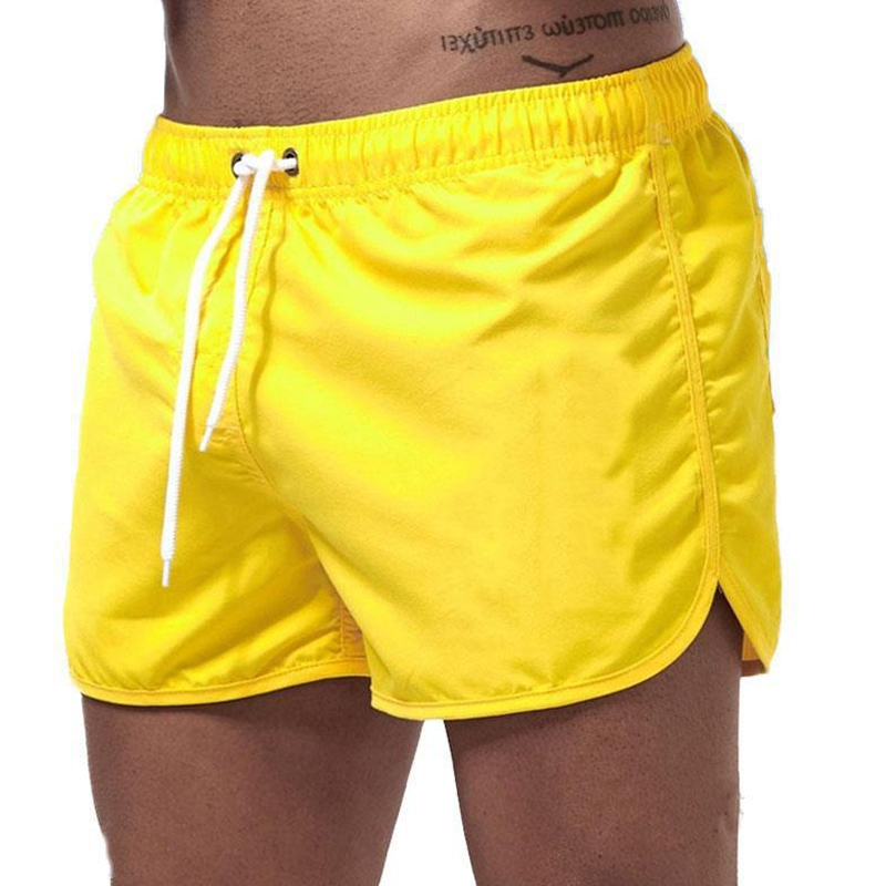 ❄️Begränsat erbjudande med 50% rabatt! 🌊 Snabbtorkande badbyxor för män - Lätta strandshorts med resår i midjan, perfekta för semester, poolen och sommarkläder.