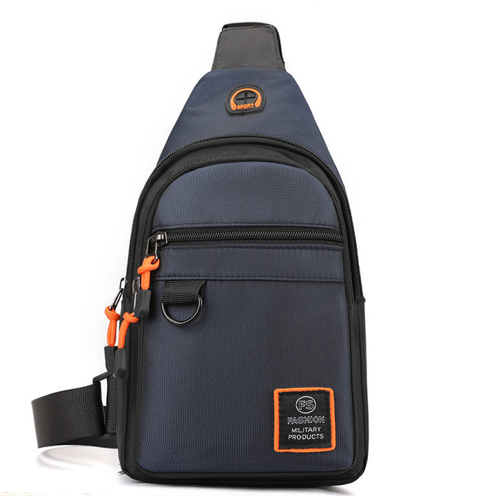 đâš VattentĂ€t crossbody-vĂ€ska med flera fickor â smart förvaring, justerbar rem, hörlursuttag đ§ïž