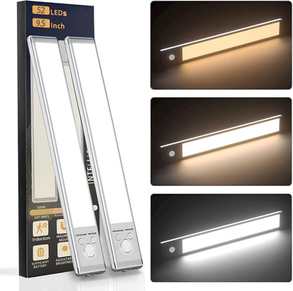 ✨🔥Snabba rea✨🔥 | 🔥3-färgad belysning, stämpelfri, smart sensor, magnetisk, uppladdningsbar LED-lampa💡