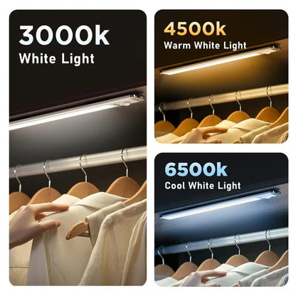 ✨🔥Snabba rea✨🔥 | 🔥3-färgad belysning, stämpelfri, smart sensor, magnetisk, uppladdningsbar LED-lampa💡