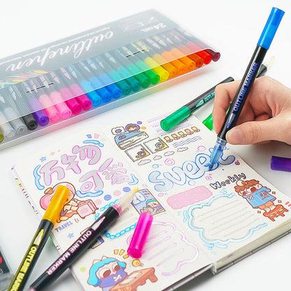 ✨49 % RABATT🎨🖌️Färgläggning Lightstick Graffiti Överstrykningspennor