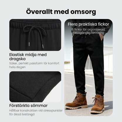 🔥HET FÖRSÄLJNING 49% RABATT🥰 MultiPants - slitstarka cargobyxor med hög stretch och flera fickor