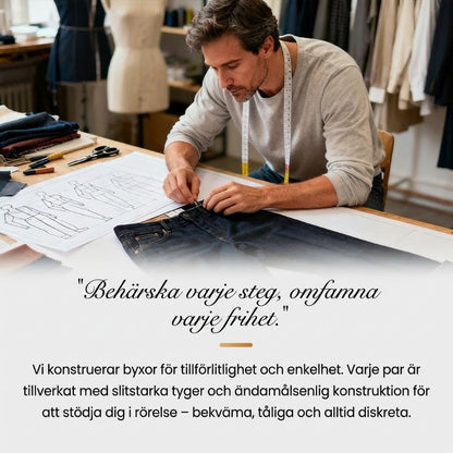 🔥HET FÖRSÄLJNING 49% RABATT🥰 MultiPants - slitstarka cargobyxor med hög stretch och flera fickor