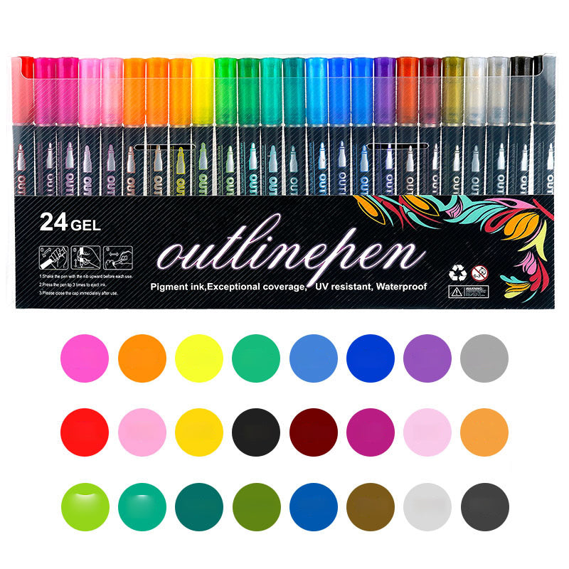 ✨49 % RABATT🎨🖌️Färgläggning Lightstick Graffiti Överstrykningspennor