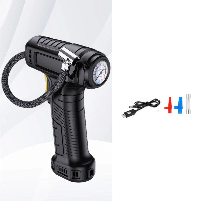 🔥Säljes varmt! 50% rabatt🔥 Bärbar sladdlös luftkompressor med digital display