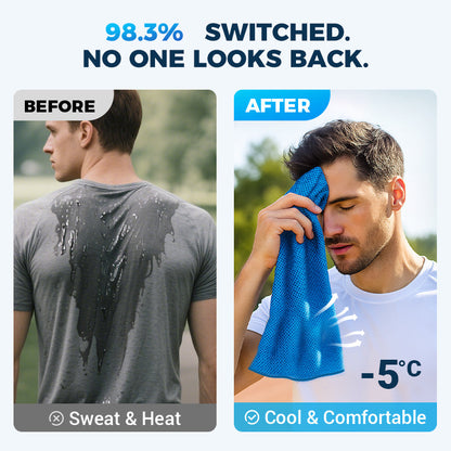 🎁Köp 1 få 1 gratis🔥🔥Mycket absorberande kylhandduk, perfekt för användning när som helst, var som helst!
