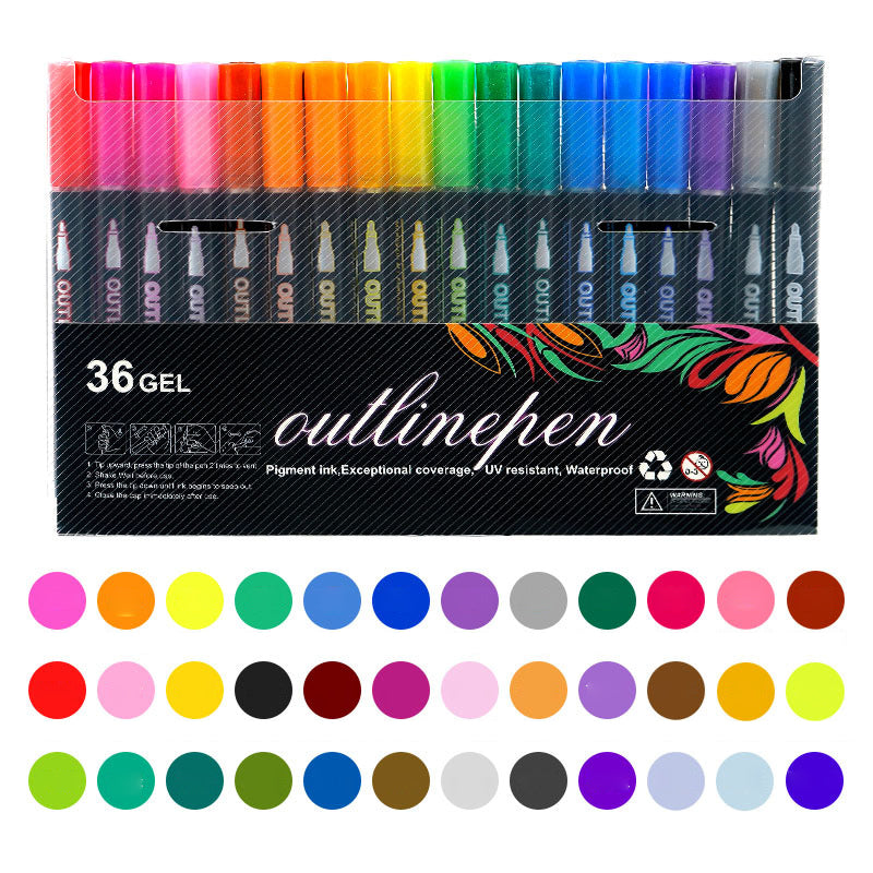 ✨49 % RABATT🎨🖌️Färgläggning Lightstick Graffiti Överstrykningspennor