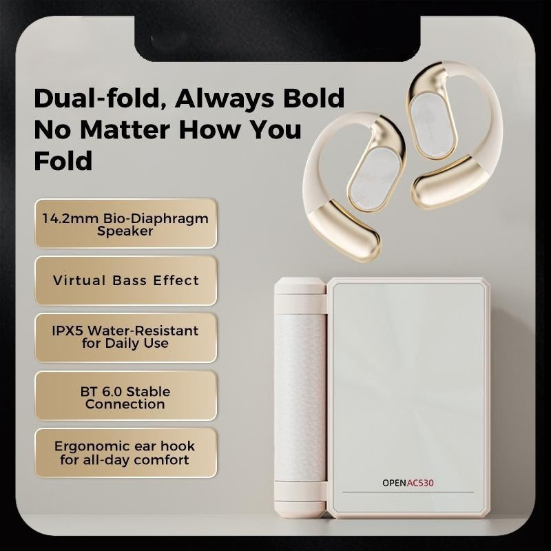 🎧 50 % RABATT NU! Trådlösa hörlurar med brusreducering – 145 timmars speltid, Bluetooth 6.0 och IPX5-certifiering för sport 🚀✨