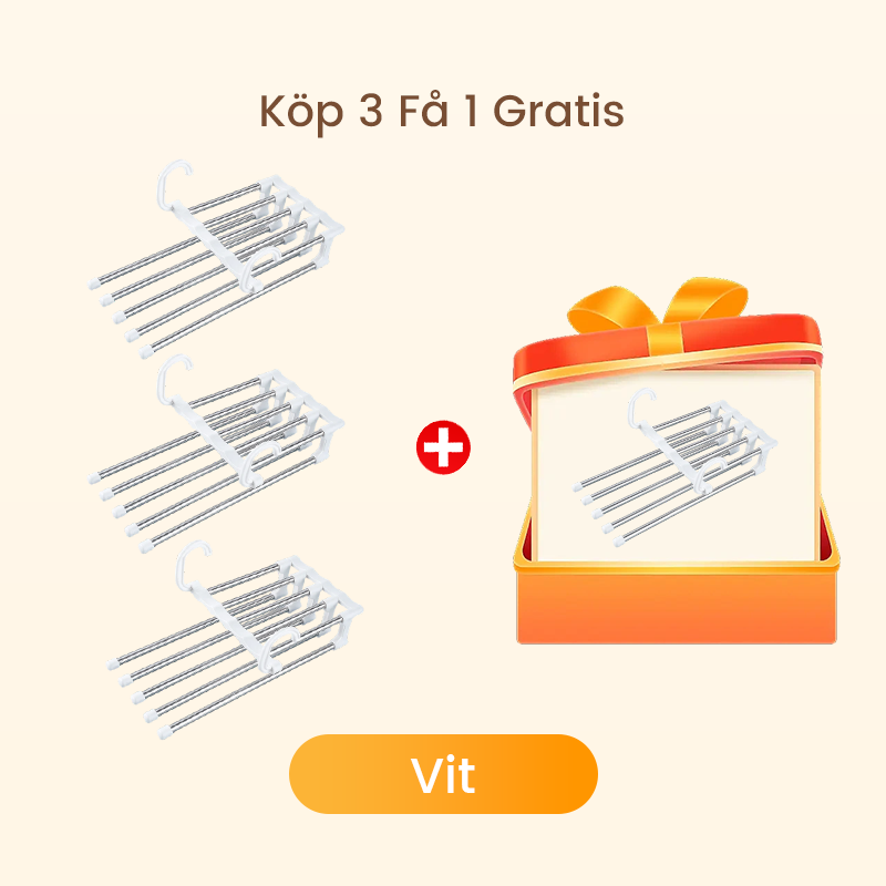🔥Het försäljning🔥magisk lagringsverktyg - Fällbar multifunktionell klädhängare