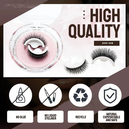 🔥 KÖP 2 FÅ 1 GRATIS! Få naturligt vackra ögon utan tung makeup – mjuka lösögonfransar för en perfekt vardagslook ✨