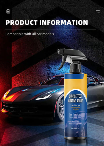 📣📣KÖP 1 FÅ 1 GRATIS🔥POPULÄR ERBJUDANDE✨Avancerad snabbverkande bilbeläggningsspray (handuk medföljer varje beställning!)