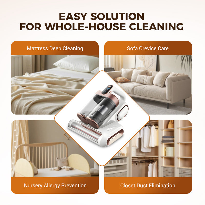 🍃Vårspecial: 50% REA!Madrassdammsugare för avlägsnande av dustkvalster