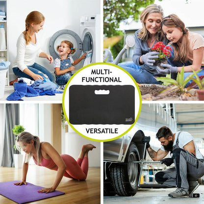 🦵🧘 Extra tjocka knämattor – 3 cm dämpning, vattentäta, halkfria. Komfort för trädgårdsarbete, städning och gör-det-själv-arbete. 🧎🏡