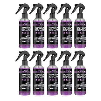 3 i 1 Spray för snabb billackering med högt skydd