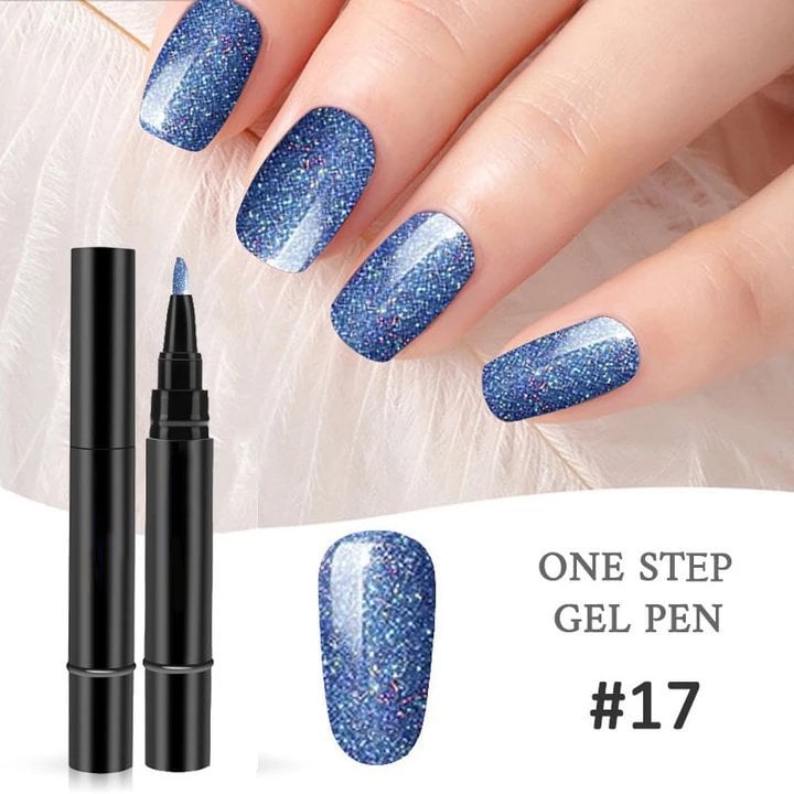 💅 Tidsbegränsat erbjudande: Köp 1, få 1 gratis! ✨One Step nagelgelpenna🎨Gratis handhållen mini-UV-nagellampa💡