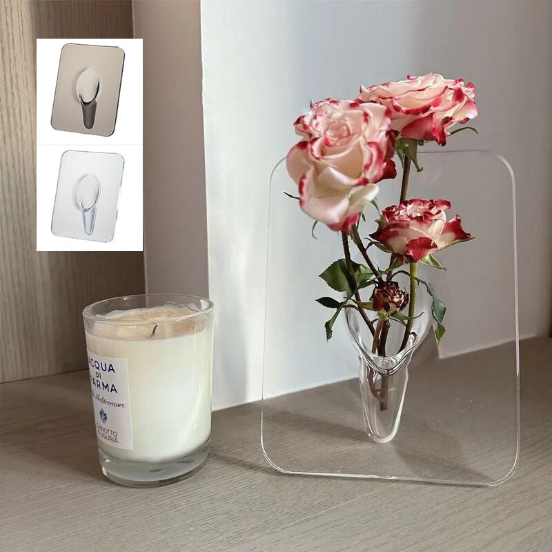 🖼️ Nordisk Akrylvas & Fotoramme – Minimalistisk Elegans för Ditt Hem 💐