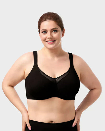 💗Dam Plus Size Kylande Fullkupig Minimizer-BH