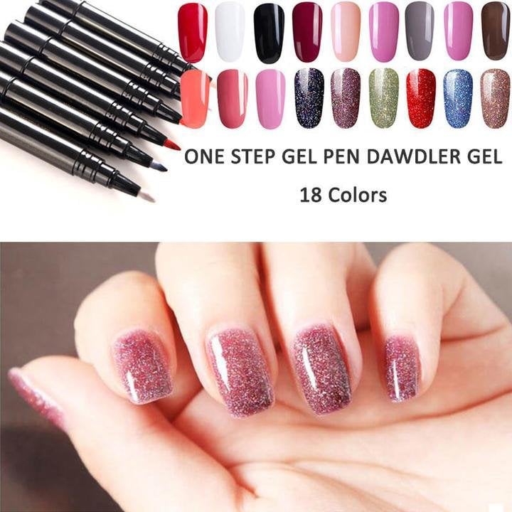 💅 Tidsbegränsat erbjudande: Köp 1, få 1 gratis! ✨One Step nagelgelpenna🎨Gratis handhållen mini-UV-nagellampa💡