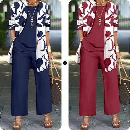 👚 Bekvämt 3-delat set för dam – snyggt, mjukt och perfekt för vardagsbruk ✨💃