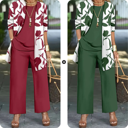 👚 Bekvämt 3-delat set för dam – snyggt, mjukt och perfekt för vardagsbruk ✨💃