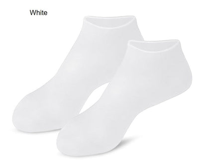 🔥Få 3 stycken för priset av 1!✨Njut av fotspa var som helst, när som helst!👣Fuktgivande fotmaskar, exfolierande silikonstrumpor