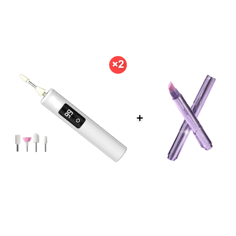 Professionell elektrisk nagelfil