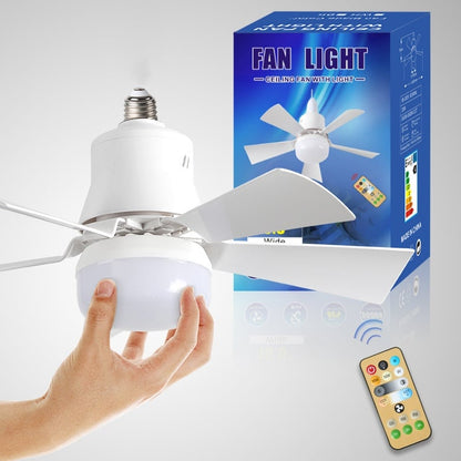 🔥 SmartBreez™ 40W LED-takfläkt med lampa ✨ Ultratis, 20,5” med fjärrkontroll 🎯 Perfekt för sovrum 😴, kök 👩‍🍳 & garage 🛠️ + GRATIS B22-adapter 🔌