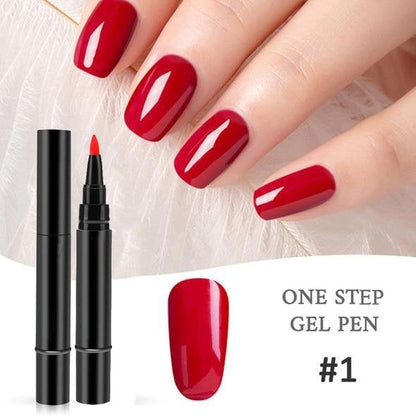 💅 Tidsbegränsat erbjudande: Köp 1, få 1 gratis! ✨One Step nagelgelpenna🎨Gratis handhållen mini-UV-nagellampa💡