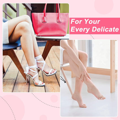 🔥Få 3 stycken för priset av 1!✨Njut av fotspa var som helst, när som helst!👣Fuktgivande fotmaskar, exfolierande silikonstrumpor
