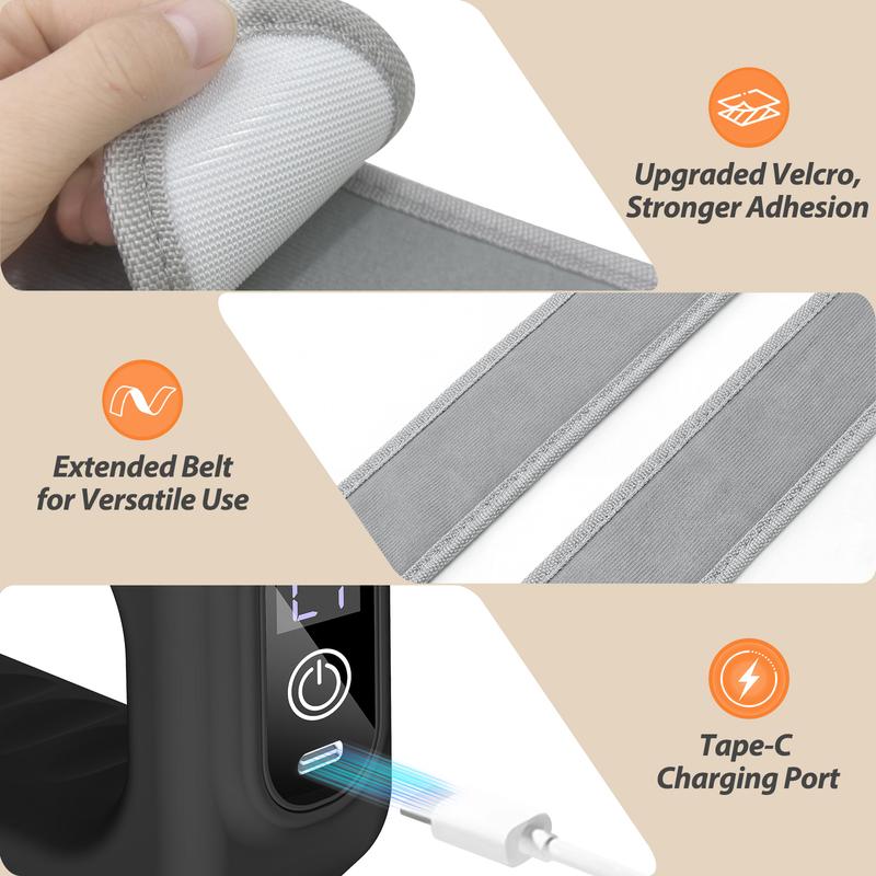 💖ADDWIN🇬🇧 R10 Mini Fascia Ring-massageapparat – din bästa kompis för tonad mage och mindre magont, vart som helst, när som helst! 💆‍♀️✨