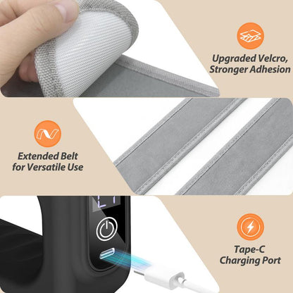 💖ADDWIN🇬🇧 R10 Mini Fascia Ring-massageapparat – din bästa kompis för tonad mage och mindre magont, vart som helst, när som helst! 💆‍♀️✨