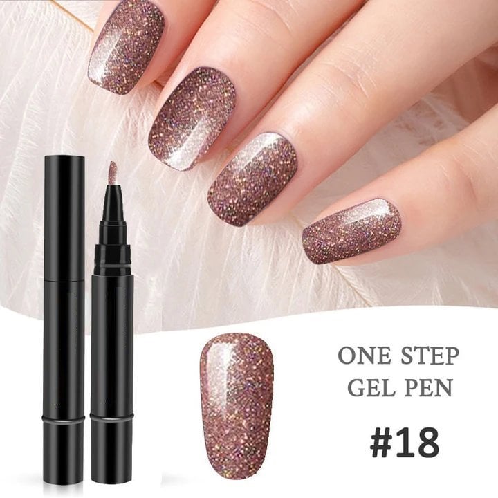 💅 Tidsbegränsat erbjudande: Köp 1, få 1 gratis! ✨One Step nagelgelpenna🎨Gratis handhållen mini-UV-nagellampa💡