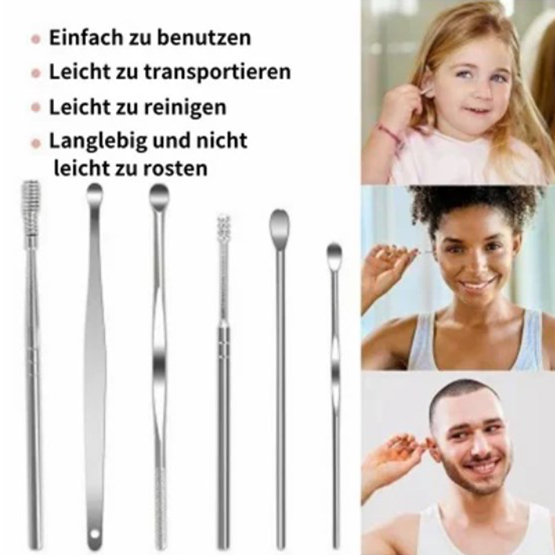 🔥Professionell öronvaxborttagningskit