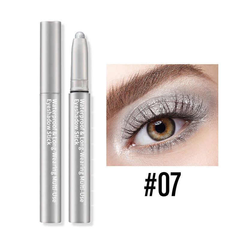 💗Köp 1 Få 1 gratis💗"👁️💄✨ Pearlescent Matte Multi-Colour Smudge Eyeshadow Pencil - färgglad som en katt i regn! ☔🎨