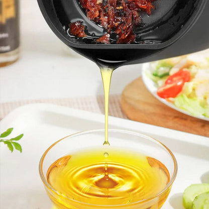 🍳 50% RABATT NU! 🔥 Oljekanna i Rostfritt Stål 304 – Hållbar & Läcksäker – Perfekt för Förvaring av Matolja – Inbyggt Filter & Dammtätt Lock ✨