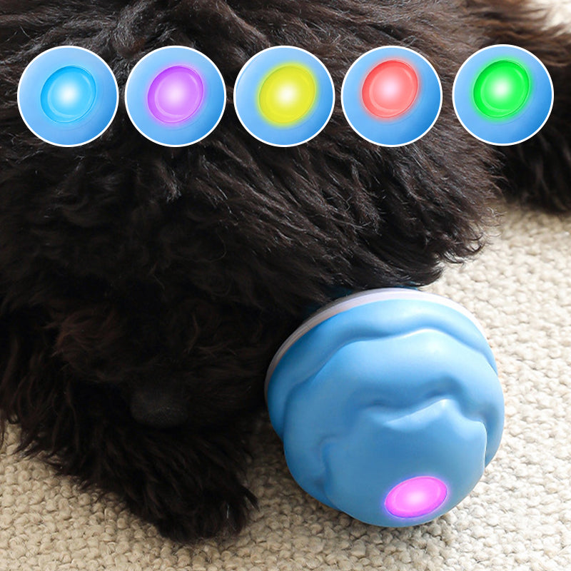 🐾 50% RABATT! 🎾 Interaktiv Elektronisk Boll för Husdjur – Automatisk Rörelse, Tuggmotståndskraftig & Lugnande för Katter/Hundar 🐱🐶📦