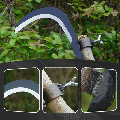 🎁50 % rabatt under en begränsad tid✨Bärbar multifunktionell ogräsrensningssickel🔪
