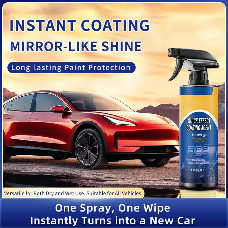 📣📣KÖP 1 FÅ 1 GRATIS🔥POPULÄR ERBJUDANDE✨Avancerad snabbverkande bilbeläggningsspray (handuk medföljer varje beställning!)
