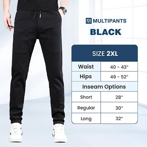 🏆‼️100K+ SOLD🔥👖MultiPants – High Stretch Multi-pocket Durable Cargo Pants