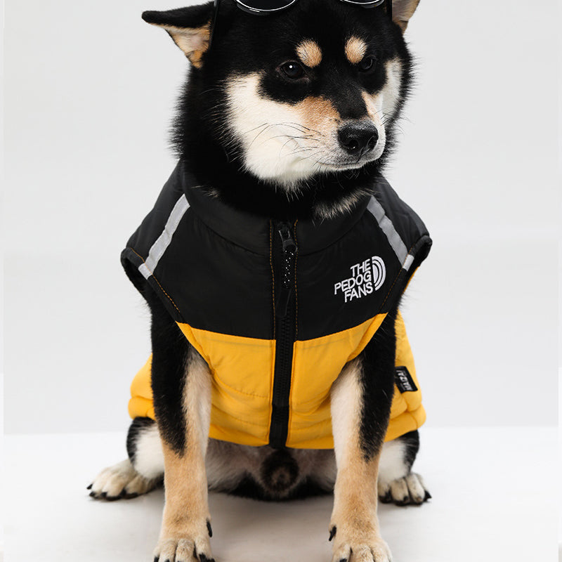 🐶Varm vinterjacka med huva för hundar