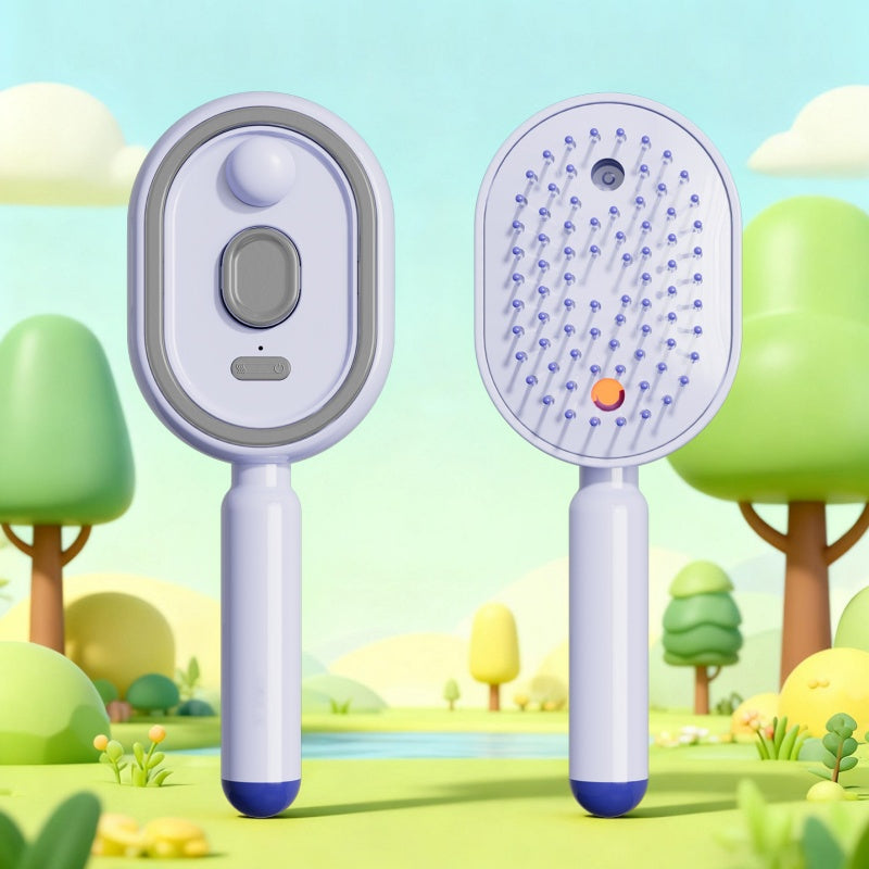 💆‍♀️ 50 % RABATT NU! 💧 Elektrisk spray & massage hårborste – lindrande hårbottenmassage, fin dimspray & slät hårvård, red ut trassel, näring & avkoppling ✨