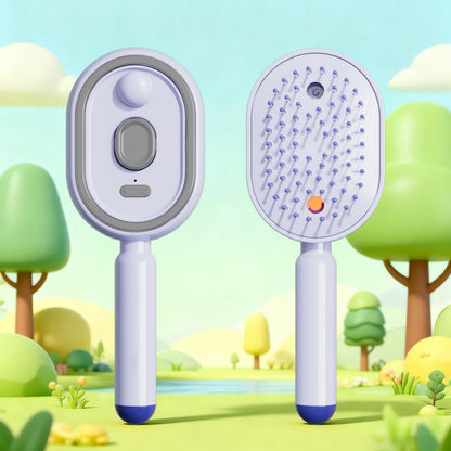 💆‍♀️ 50 % RABATT NU! 💧 Elektrisk spray & massage hårborste – lindrande hårbottenmassage, fin dimspray & slät hårvård, red ut trassel, näring & avkoppling ✨