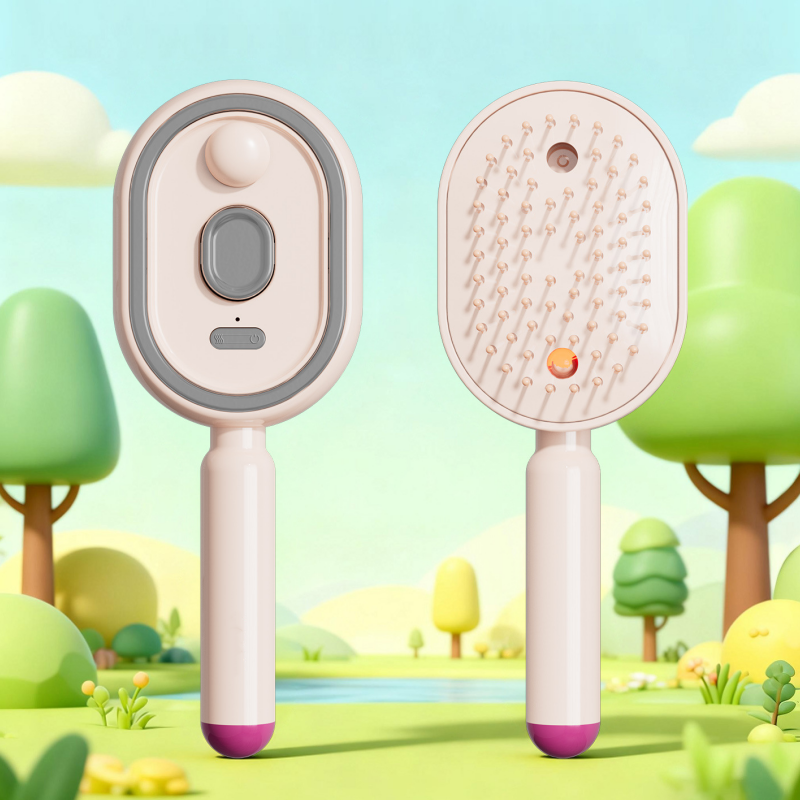 💆‍♀️ 50 % RABATT NU! 💧 Elektrisk spray & massage hårborste – lindrande hårbottenmassage, fin dimspray & slät hårvård, red ut trassel, näring & avkoppling ✨