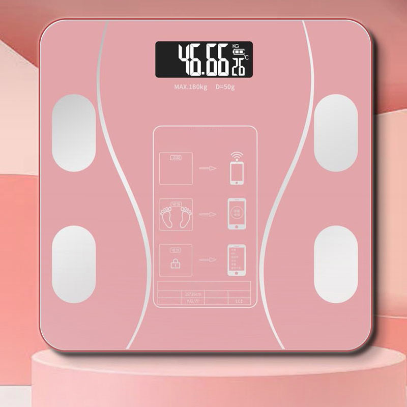 ⏳Sista dagen i rean – 50 % rabatt🔥Smart digital trådlös BMI-våg med LCD-skärm