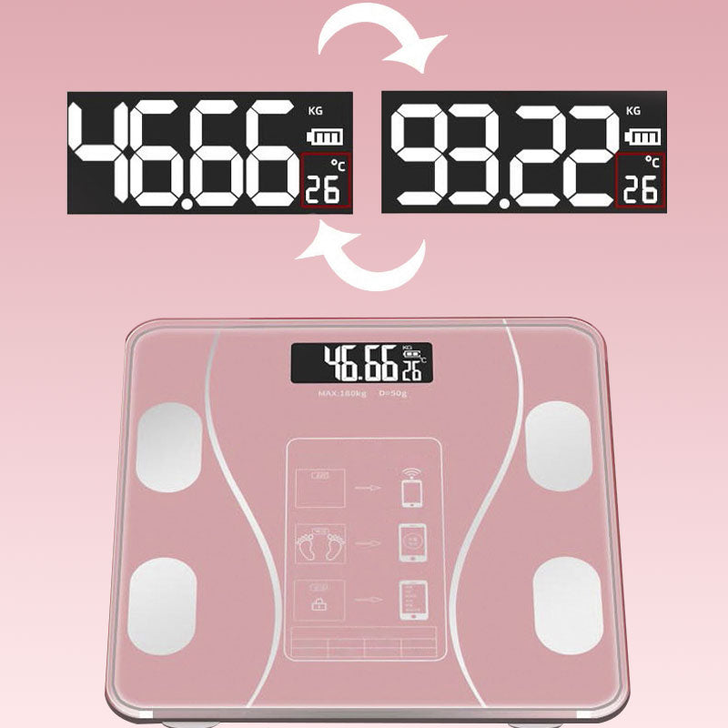 ⏳Sista dagen i rean – 50 % rabatt🔥Smart digital trådlös BMI-våg med LCD-skärm