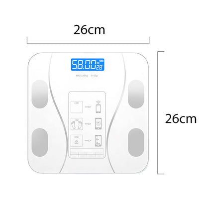⏳Sista dagen i rean – 50 % rabatt🔥Smart digital trådlös BMI-våg med LCD-skärm