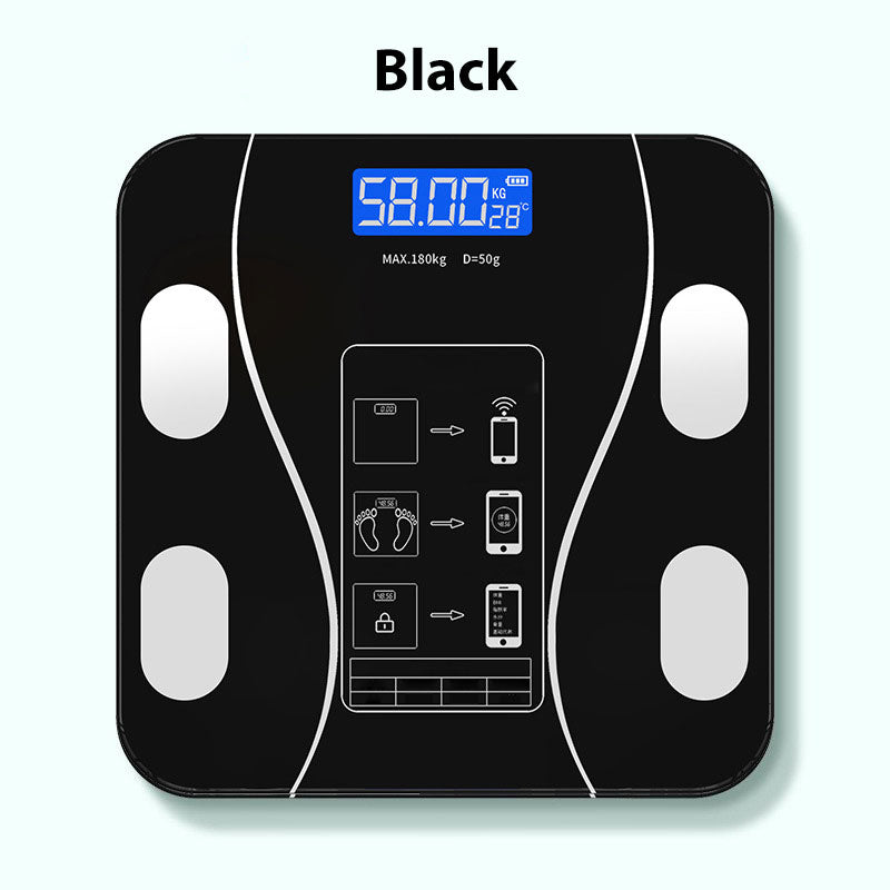 ⏳Sista dagen i rean – 50 % rabatt🔥Smart digital trådlös BMI-våg med LCD-skärm