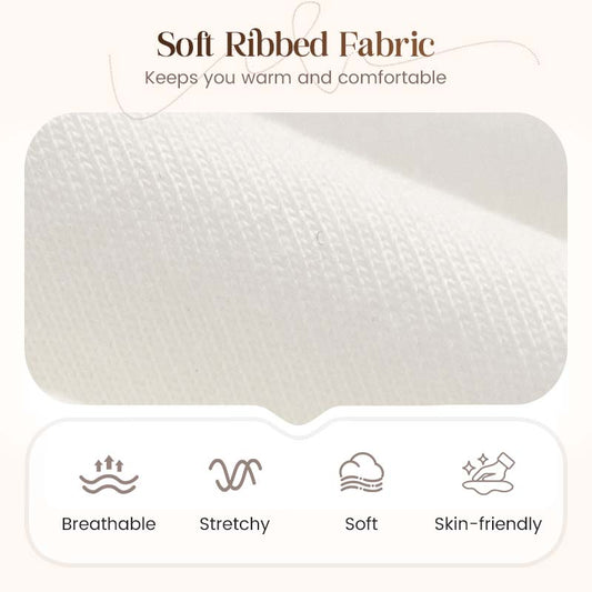🔥 50% RABATT! ✨Damstickad klänning med lång ärm och sjalkrage– Mjuk, elegant & redo för sensommarens alla dagar
